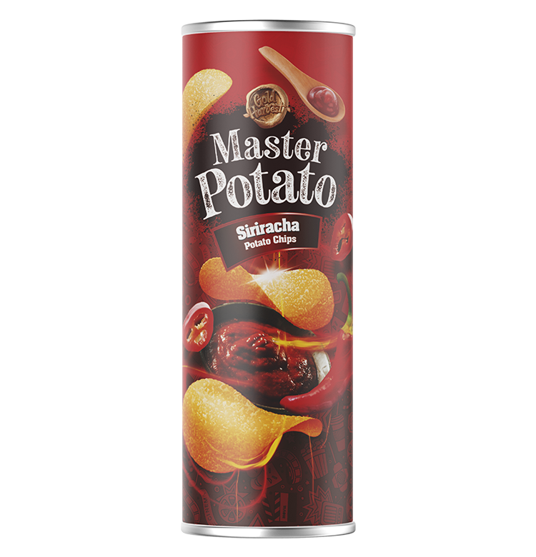 Siriracha Patato Cips